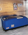 A crawl space sump pump, liner, and dehumidifier installed in Southern Pines