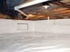 Crawl space moisture barriers installed in Fayetteville, Wilmington, Greenville