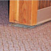 A floor slab separating from the wall in a Southern Pines home.