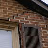 Stair step cracking starting at a window in a Spring Lake home