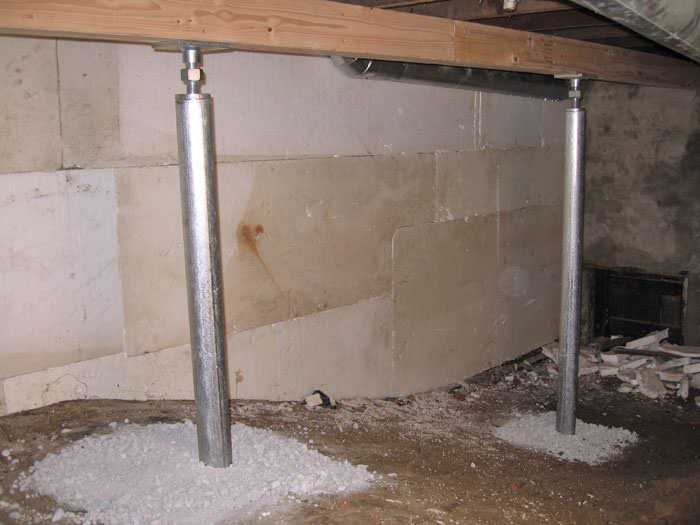 Sagging Crawl Space Repair Near Greenville, Wilmington, Fayetteville