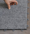Interlocking carpeted floor tiles available in New Bern, North Carolina