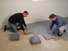 Basement Floor Matting & Vapor Barrier Tiles for carpeting and floor finishing in Wilmington, Fayetteville, Greenville