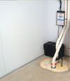 basement wall product and vapor barrier for Greenville wet basements