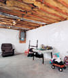 CleanSpace® basement wall vapor barrier installed in La Grange
