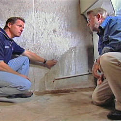 creating a basement waterproofing system with contractors in Southern Pines